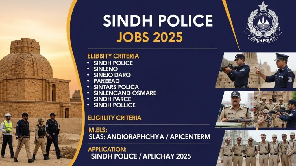 Sindh Police job